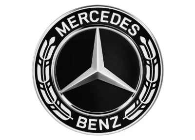 Колпачок ступицы колеса Mercedes Hub Caps, Black MERCEDES A22240022009040
