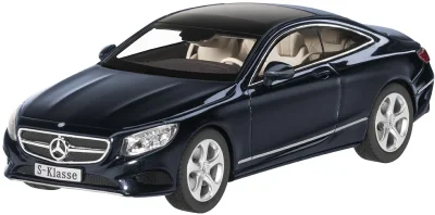 Модель автомобиля Mercedes S-Class Coupé, Scale 1:43, Cavansite Blue MERCEDES B66961241