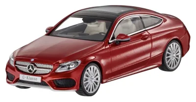 Модель Mercedes-Benz C-Class Coupe (C205), Scale 1:43, Hyacinth Red MERCEDES B66960531