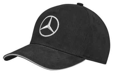 Бейсболка Mercedes Baseball Cap, Prime Logo, Black NM MERCEDES B6695453164