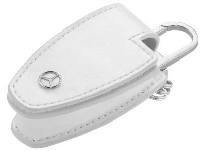 Кожаный футляр для ключей Mercedes-Benz Key Wallet Gen.5, White MERCEDES B66958405
