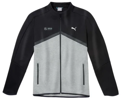 Мужская толстовка Mercedes AMG Petronas F1 Men's Sweat Jacket, Black/Grey MERCEDES B67995473