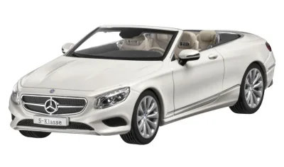 Модель Mercedes-Benz S-Klasse, Cabriolet, Scale 1:43, White MERCEDES B66960353