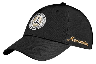 Женская бейсболка Mercedes-Benz Women's cap with Swarovski, Classic, Black MERCEDES B66041517