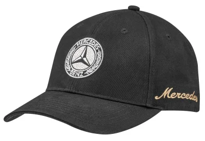 Бейсболка Mercedes-Benz Women's cap with Swarovski, Classic, Black MERCEDES B66041694