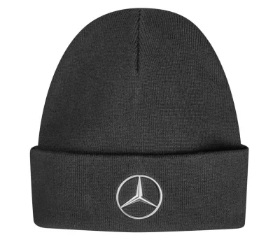 Вязаная шапка Mercedes-Benz Knitted Hat, Black MERCEDES B66959604