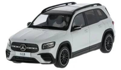 Модель автомобиля Mercedes-Benz GLB (X247), Digital White, Scale 1:43 MERCEDES B66960816