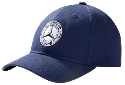 Мужская бейсболка Mercedes Men’s Cap Navy Blue, 100% Cotton MERCEDES B66041540