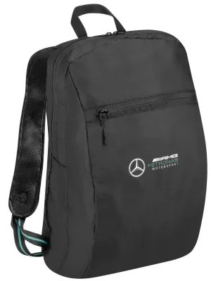 Складной рюкзак Mercedes-AMG Petronas Motorsport Packable Rucksack, Season 2020, Black MERCEDES B67996347