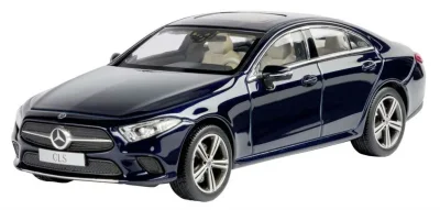 Модель автомобиля Mercedes CLS, Cavansite Blue, Scale 1:43 MERCEDES B66960543