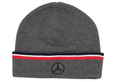 Вязаная шапка унисекс Mercedes-Benz F1 Team Beanie, Season 2021, Grey MERCEDES B67996397