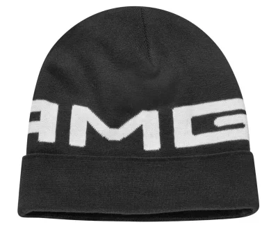Вязаная шапка Mercedes-AMG Knitted Hat, Black MERCEDES B66959208