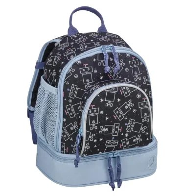 Маленький детский рюкзак Mercedes Boys' Rucksack, Small, Black / Blue MERCEDES B66955769