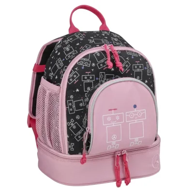 Маленький детский рюкзак Mercedes Girls' Rucksack, Small, Black / Pink MERCEDES B66955770