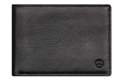 Кожаный кошелек для кредитных карт Mercedes-Benz Credit Card Wallet, RFID, Black MERCEDES B66953719