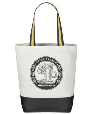 Сумка для покупок Mercedes-AMG Shopping Bag, Black/White/Yellow MERCEDES B66959343