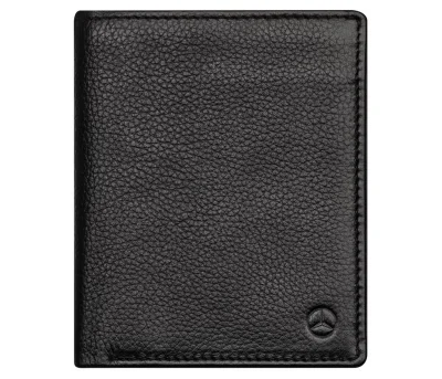 Кожаный кошелек Mercedes-Benz Wallet, Cowhide, Black, RFID Protection MERCEDES B66953717