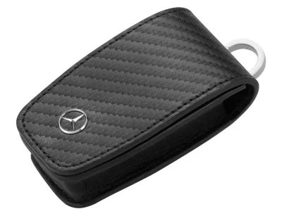 Кожаный футляр для ключей Mercedes-Benz Key Wallet, Gen. 6, Carbon Look MERCEDES B66958411