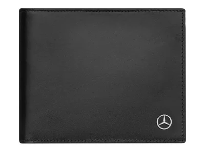 Кожаный футляр для кредитных карт Mercedes-Benz Credit Card Wallet, Black, RFID Protection MERCEDES B66953959