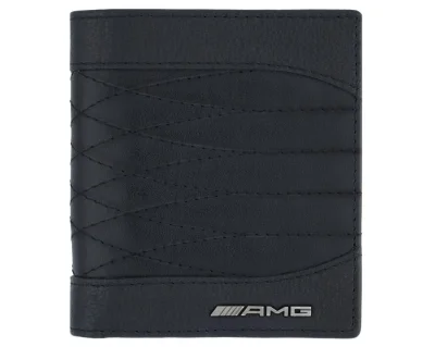 Кожаный мини-кошелек Mercedes-AMG Mini-wallet, black MERCEDES B66958986