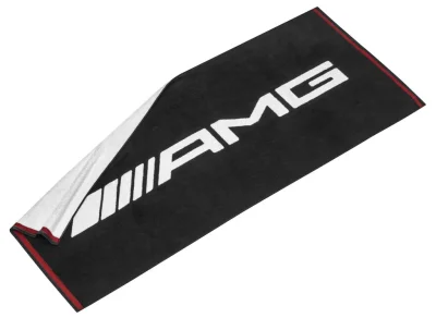 Банное/пляжное полотенце Mercedes-AMG Beach Towel, Black/White/Red MERCEDES B66959616