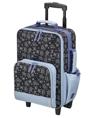 Детский чемодан Mercedes Boys' trolley suitcase, black / Blue MERCEDES B66955202