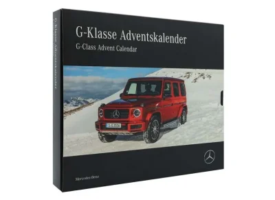 Календарь с моделью Mercedes G-Class Advent Calendar with Scale Car MERCEDES B66961709