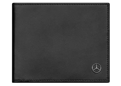 Кожаный кошелек Mercedes-Benz Wallet, Calfskin, RFID, Black MERCEDES B66953960