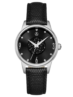 Женские наручные часы Mercedes-Benz Watch, Women, Glamour Mark 2, Silver / Black MERCEDES B66041922