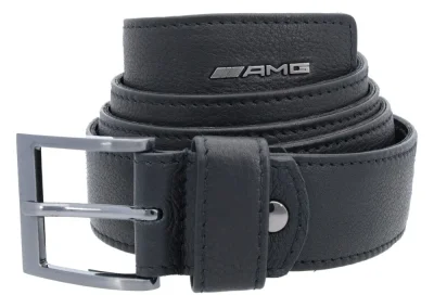 Кожаный ремень Mercedes-AMG Belt, Black MERCEDES B66958988