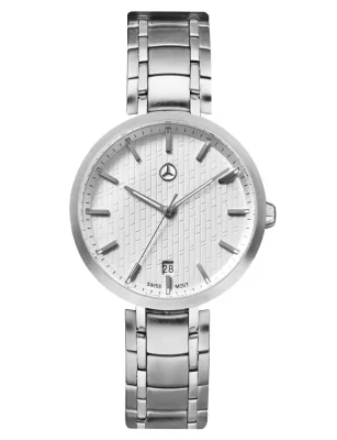 Женские наручные часы Mercedes-Benz Women’s Watch, Business Lady, Silver-coloured / White MERCEDES B66953532