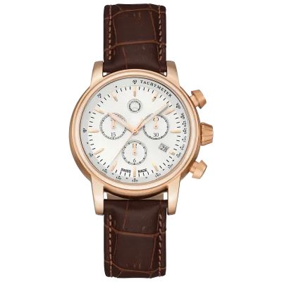 Мужские наручные часы Mercedes Men's Classic Retro Gold Chronograph Watch MERCEDES B66043324