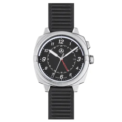 Мужские наручные часы Mercedes-Benz Men’s Watch, G-Class, black/silver/red MERCEDES B66959459