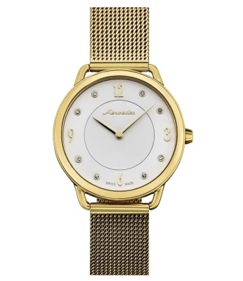Женские наручные часы Mercedes-Benz Women’s Watch, Classic Lady, silver/gold MERCEDES B66045748