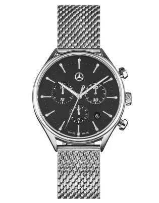 Женские наручные часы Mercedes-Benz Women’s Watch, Sport Fashion, silver/black MERCEDES B66959451