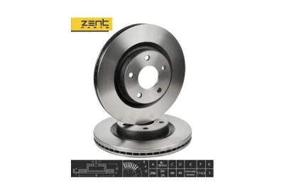 Тормозной диск Zentparts Z06070