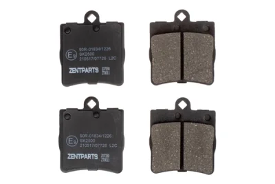 Комплект тормозных колодок, дисковый тормоз Zentparts Z07330