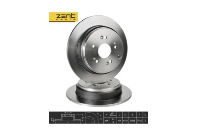 Z06124 Zentparts Тормозной диск