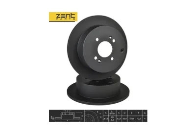 Z06290 Zentparts Тормозной диск