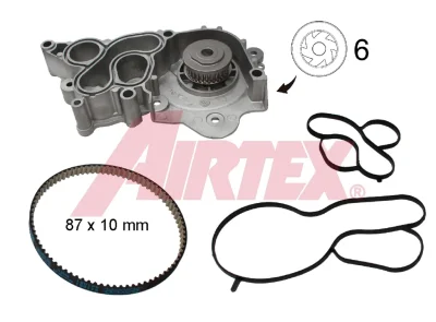 WPK-199502 AIRTEX Водяной насос + комплект зубчатого ремня