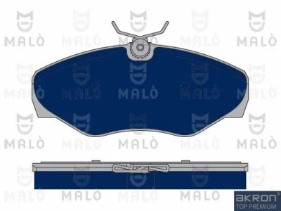 1050136 AKRON-MALÒ Комплект тормозных колодок, дисковый тормоз