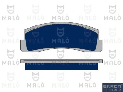 1050176 AKRON-MALÒ Комплект тормозных колодок, дисковый тормоз
