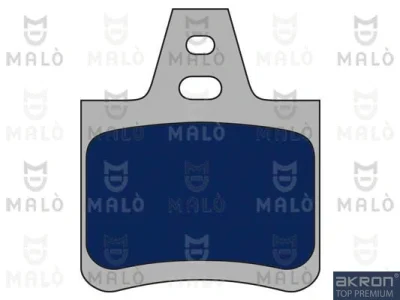 1050459 AKRON-MALÒ Комплект тормозных колодок, дисковый тормоз