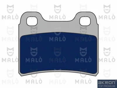 1050527 AKRON-MALÒ Комплект тормозных колодок, дисковый тормоз