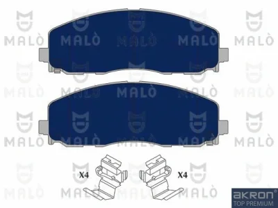 1051075 AKRON-MALÒ Комплект тормозных колодок, дисковый тормоз
