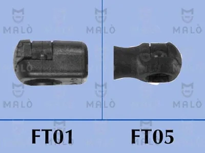 127221 AKRON-MALÒ Газовая пружина, крышка багажник