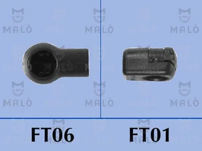 127292 AKRON-MALÒ Газовая пружина, крышка багажник