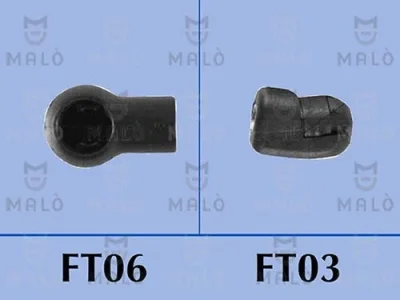 127333 AKRON-MALÒ Газовая пружина, крышка багажник