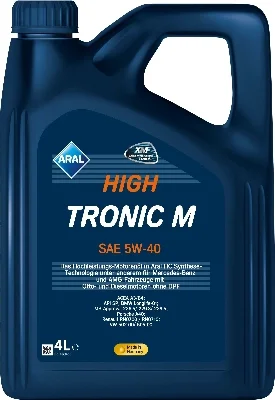 HighTronic M 5W-40 4 л масло моторное ARAL 15F48D