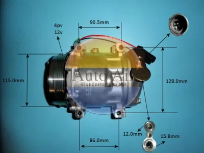 14-7884P AUTO AIR GLOUCESTER Компрессор, кондиционер